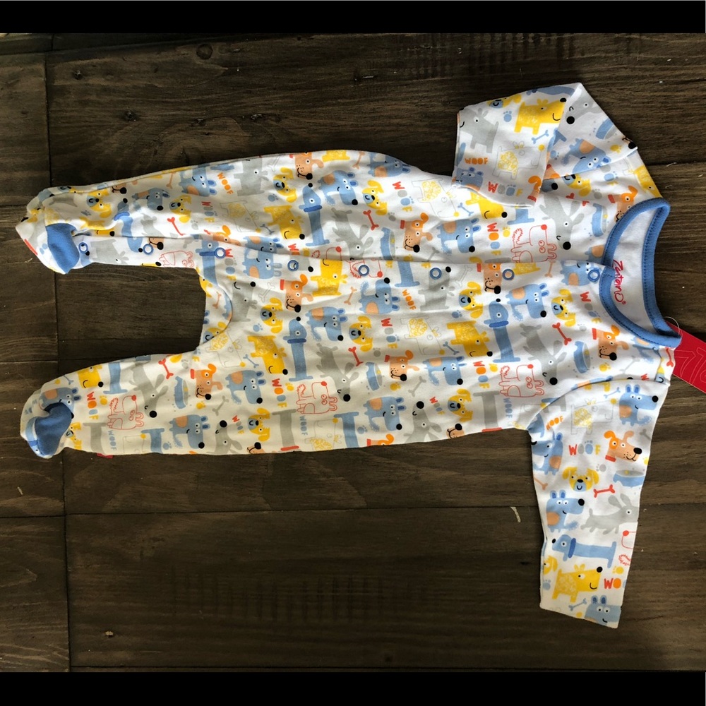 Zutano footed onesie